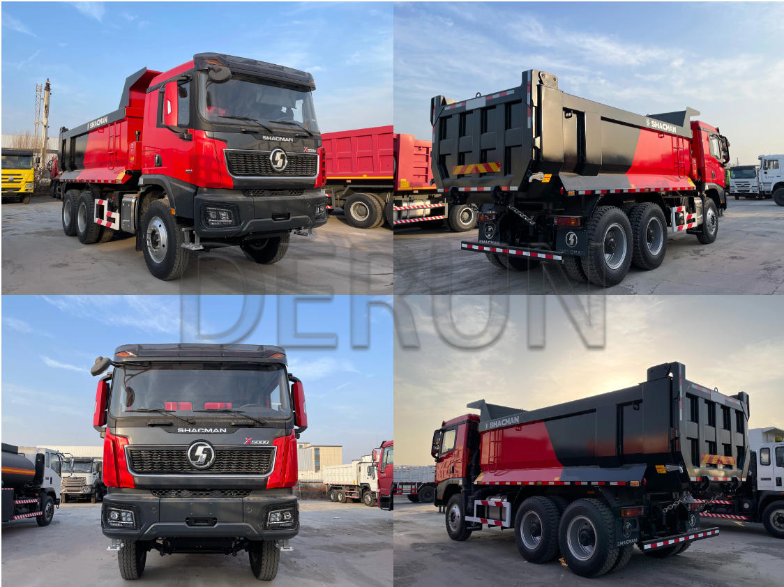 SHACMAN X5000 6x4 Самосвал за износ за Перу