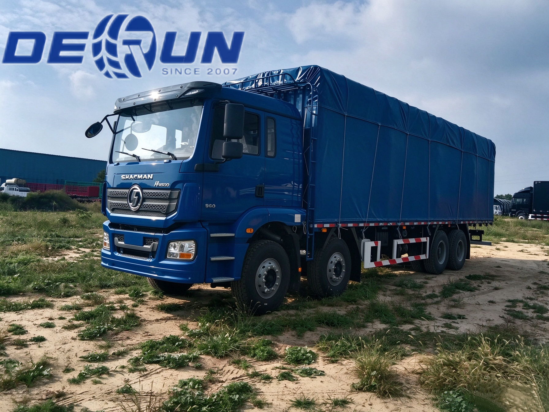 Самосвалът Shacman H3000 8x4 ще бъде доставен до Гана