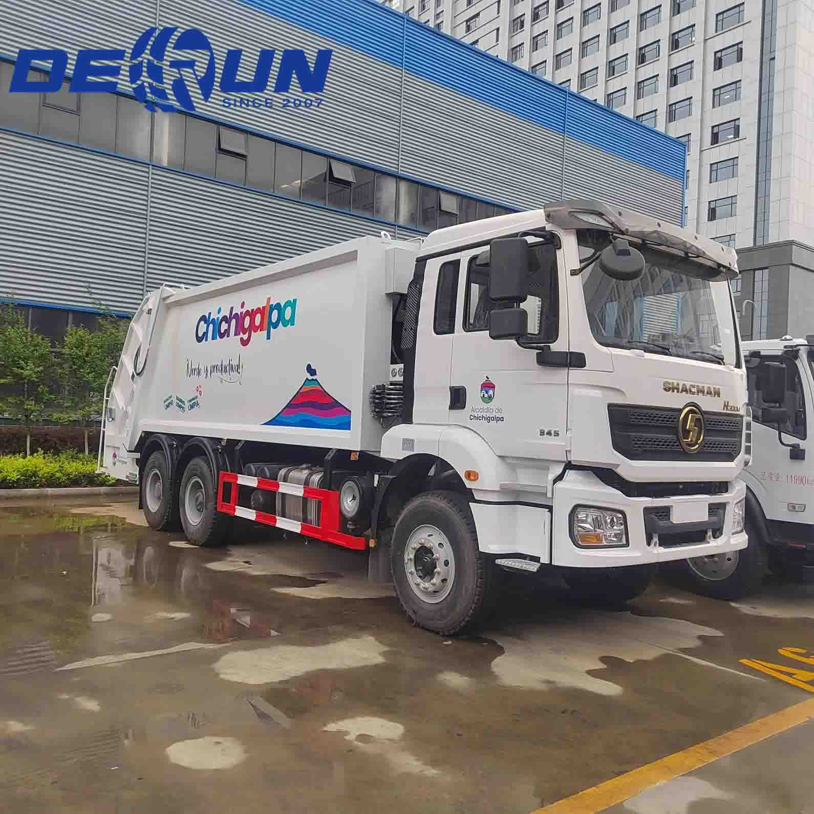 Камион за боклук с компактор Shacman 6x4