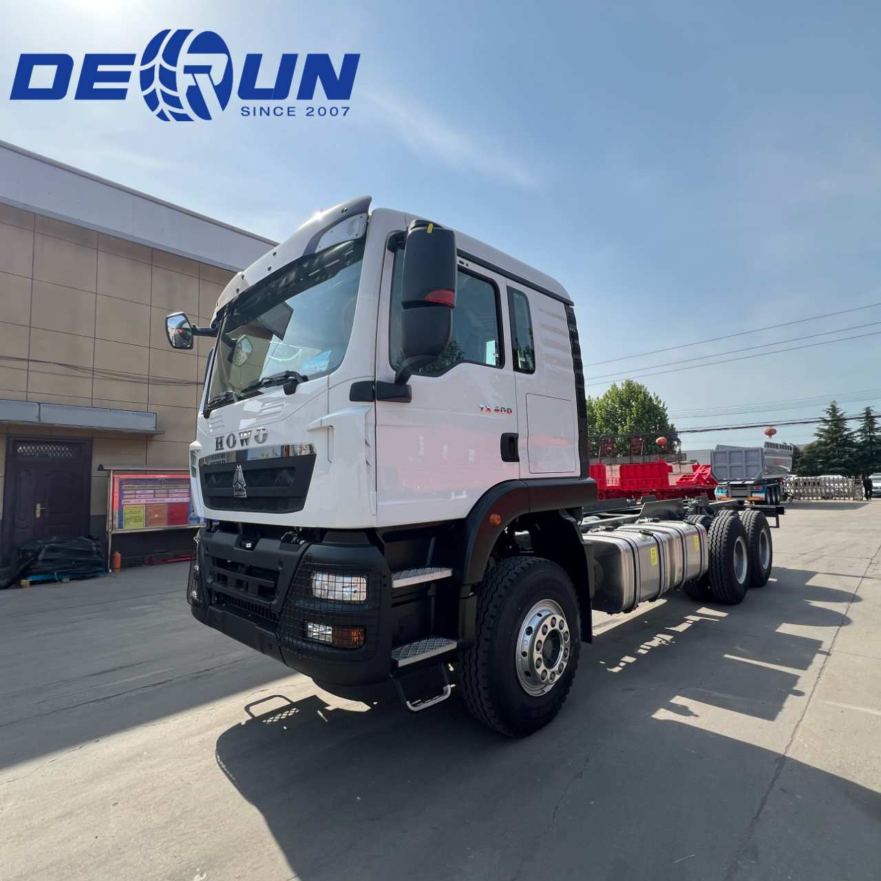 Sinotruk How 6x4 TX Cargo Chassis Truck за Етиопия