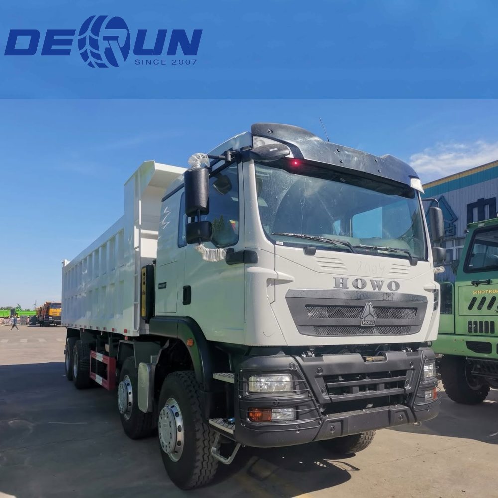 Sinotruk How 8x4 12 Wheel TX Тежка сметище за сметище