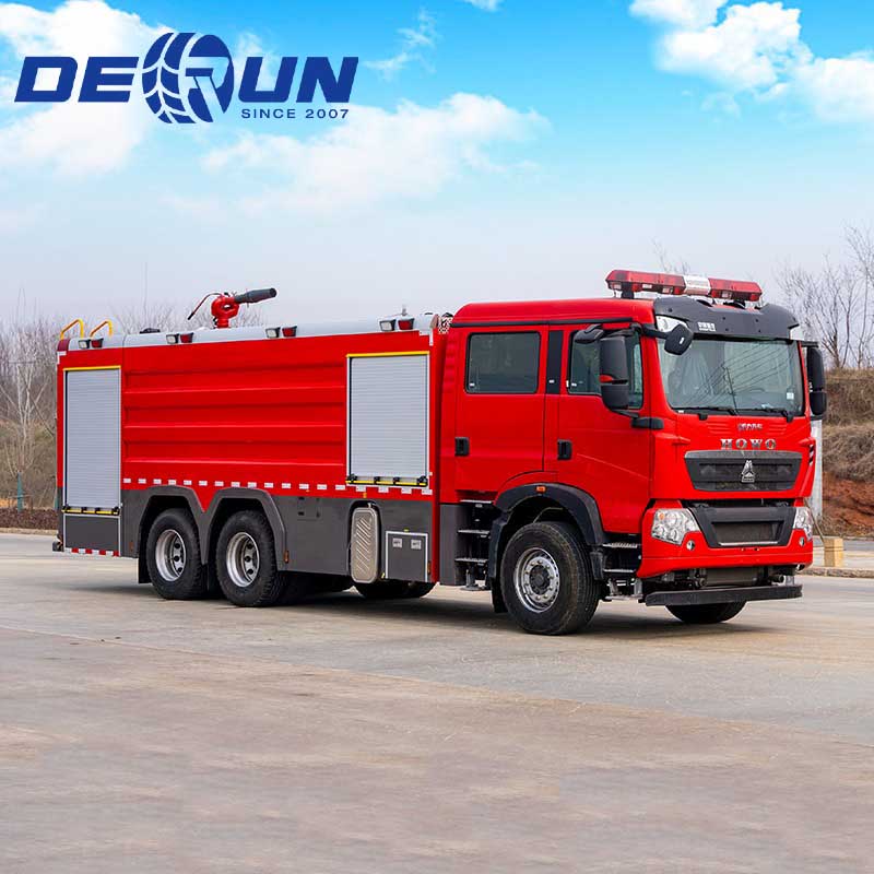 Противопожарният камион Sinotruk Howo 6x4